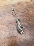 Muskrat Paw Keychain
