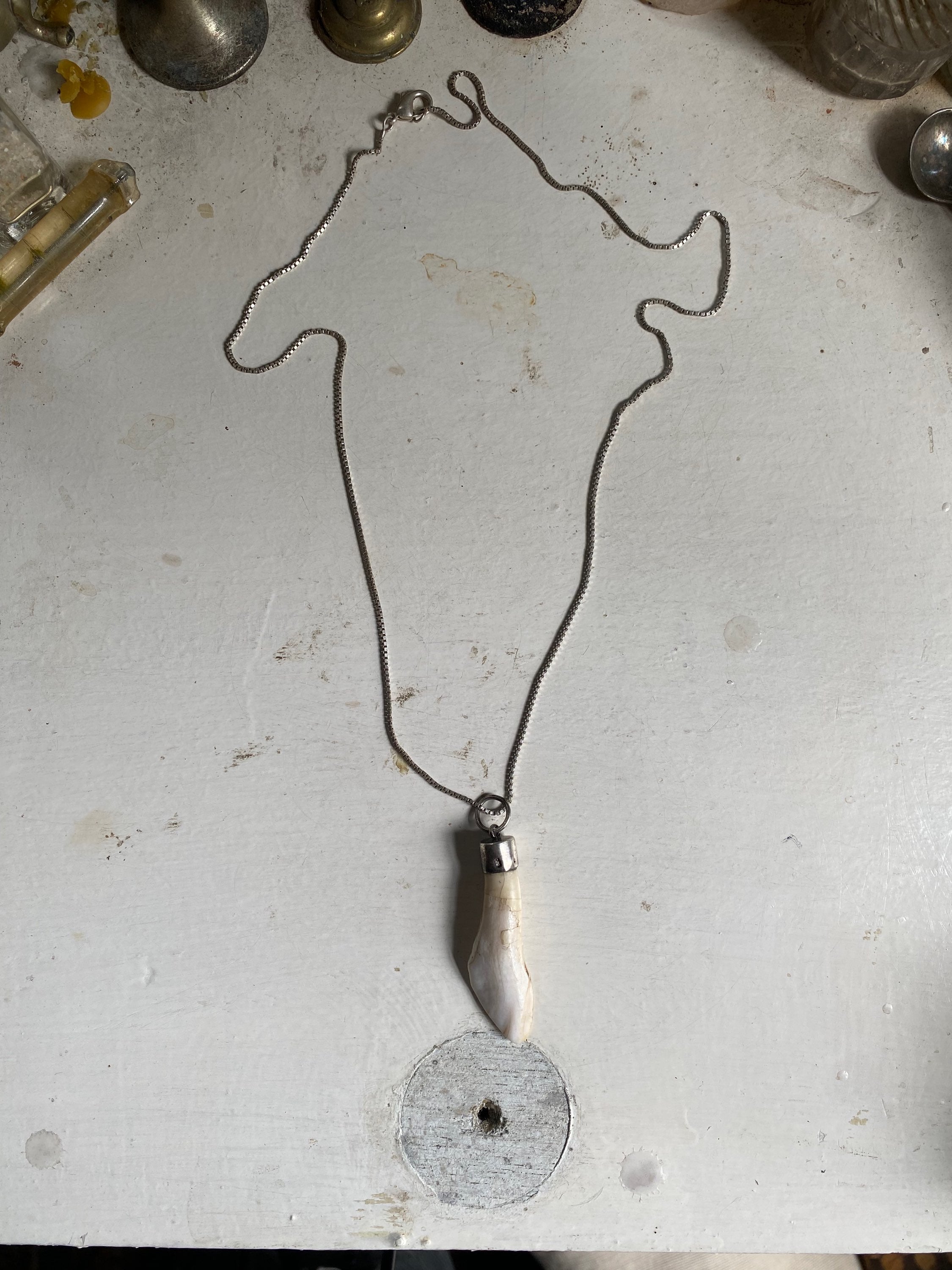 Sterling Silver Tooth Pendant image 2