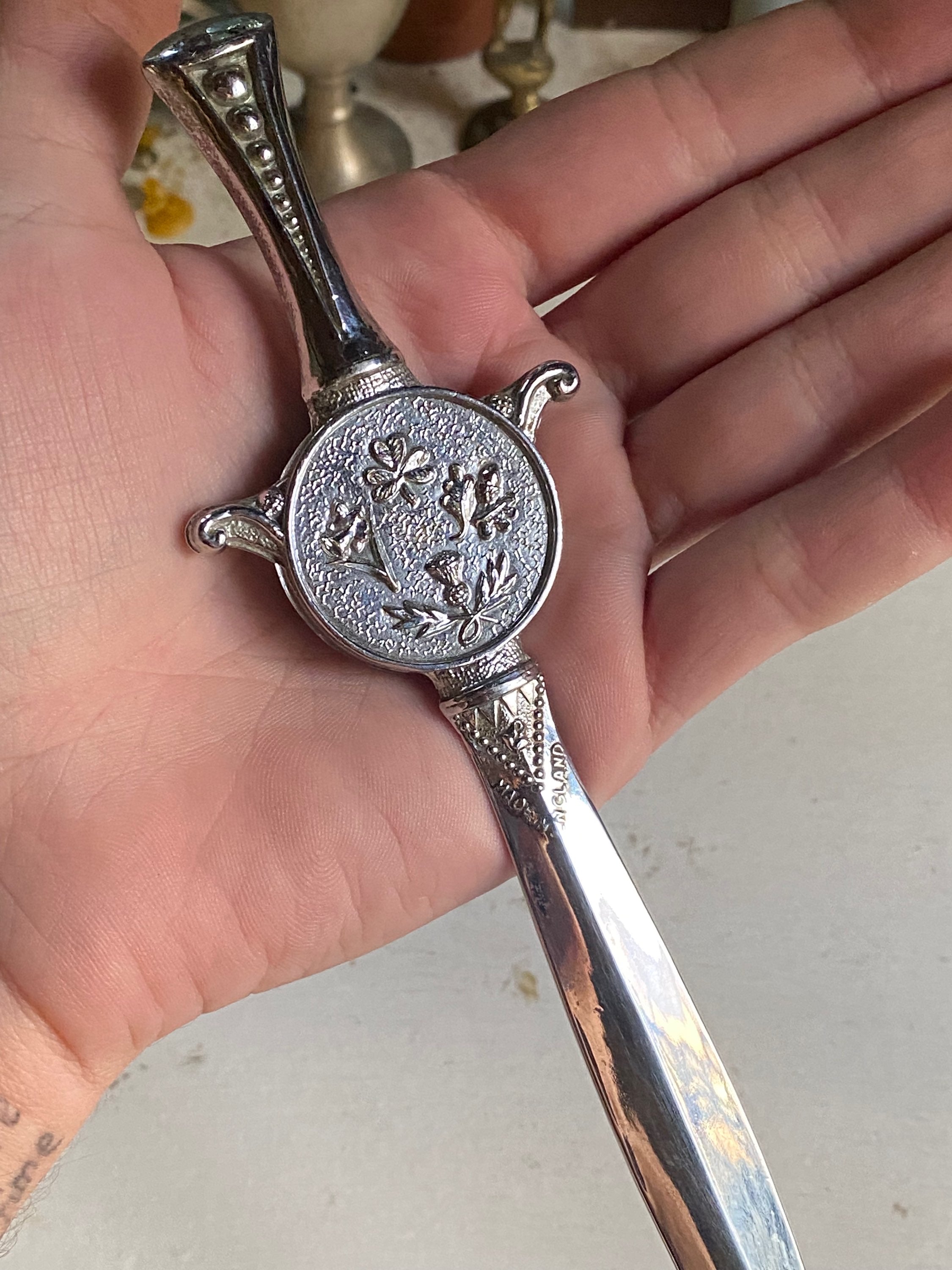 Vintage Nude Playing Card on a Letter Opener image 3