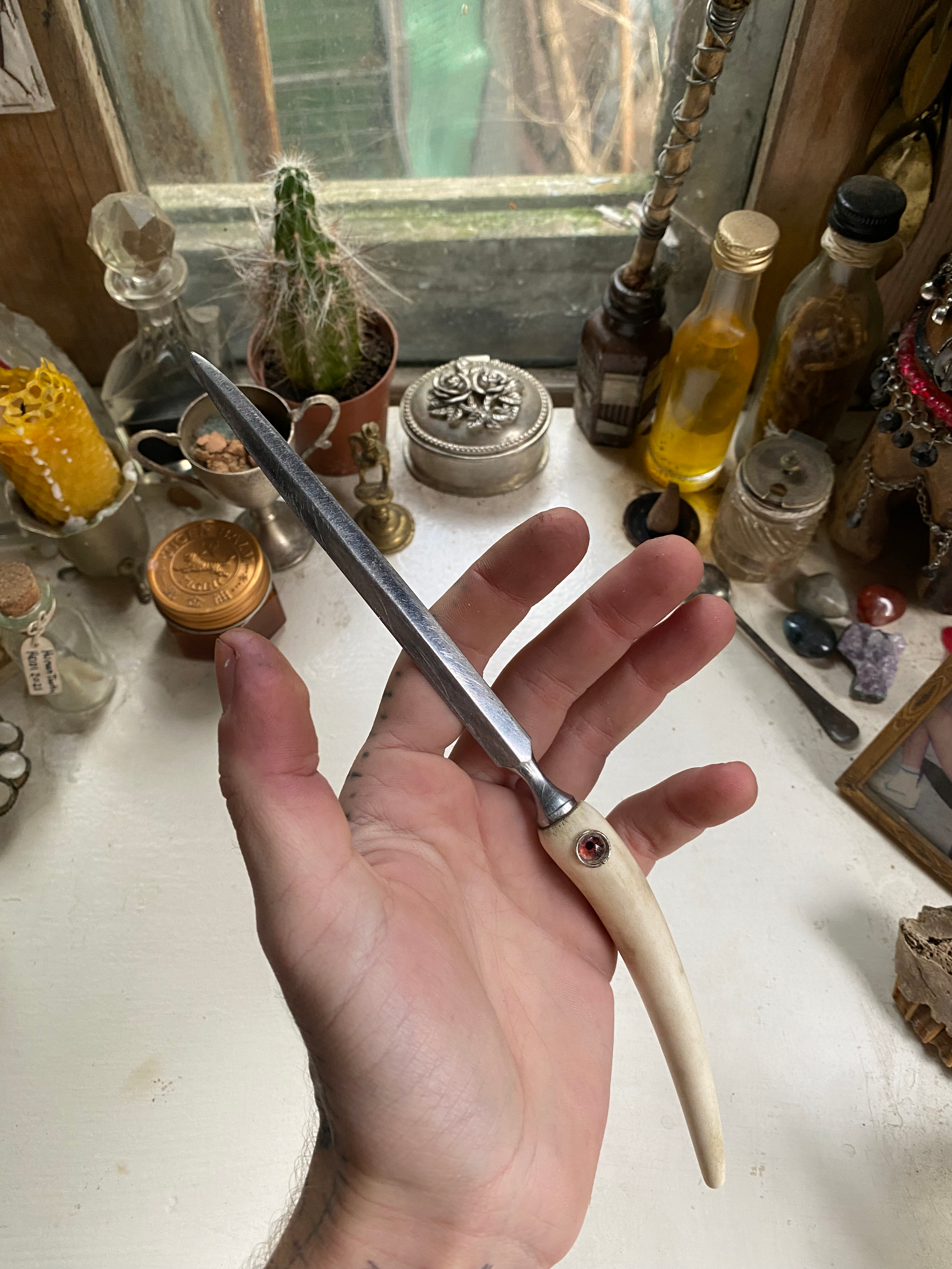 Small Antler Letter Opener image 3