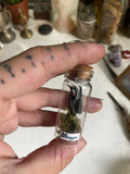 Magpie Claws in Glass Jar Keychain image 0