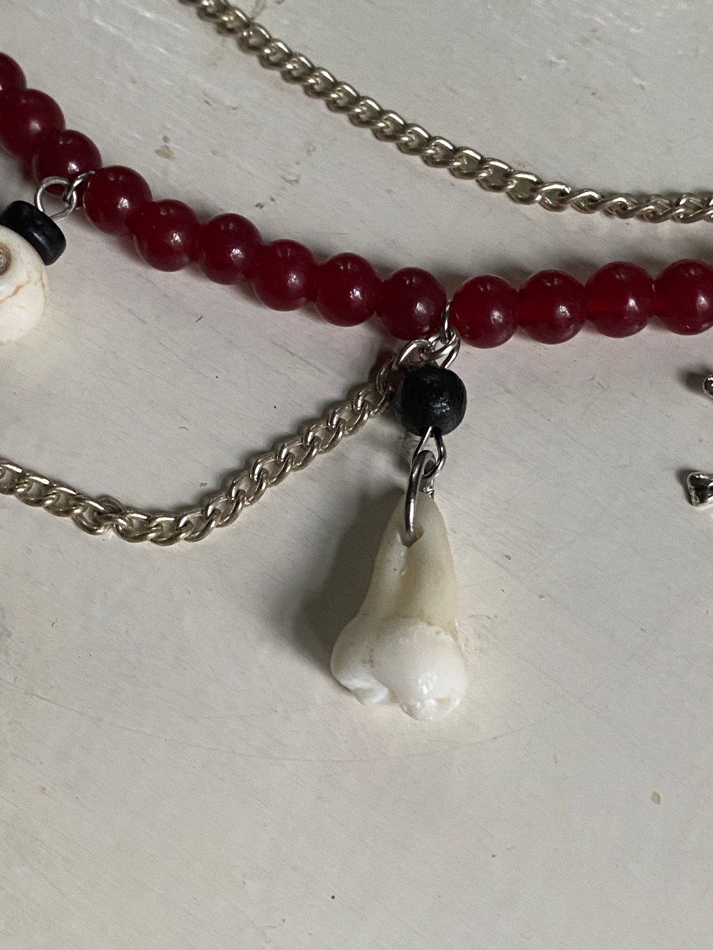 Human Wisdom Teeth Necklace image 2
