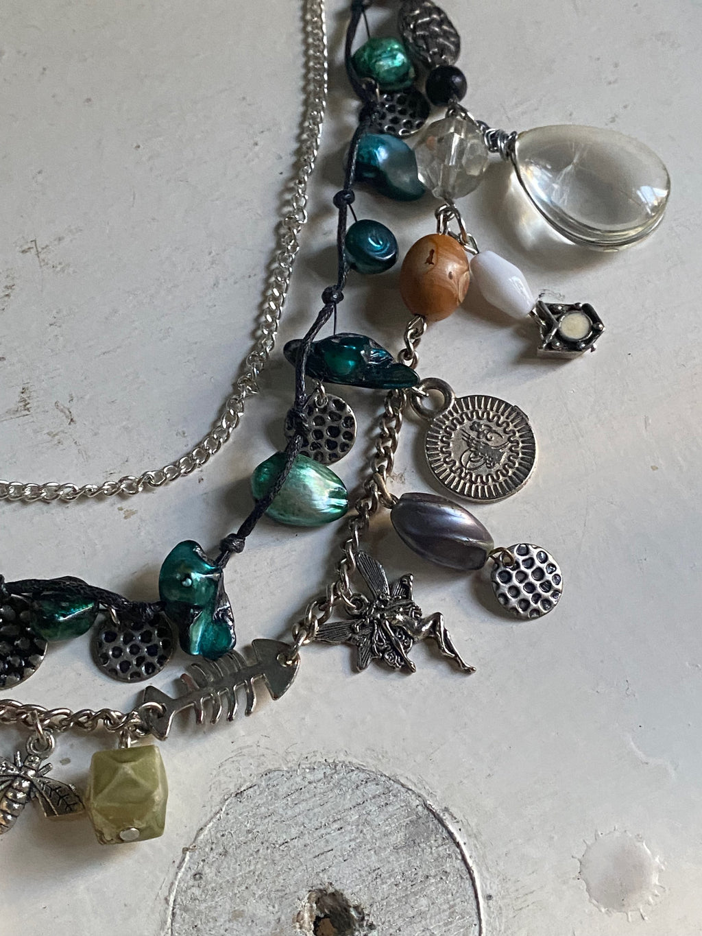 Mermaid Necklace with Chains image 3