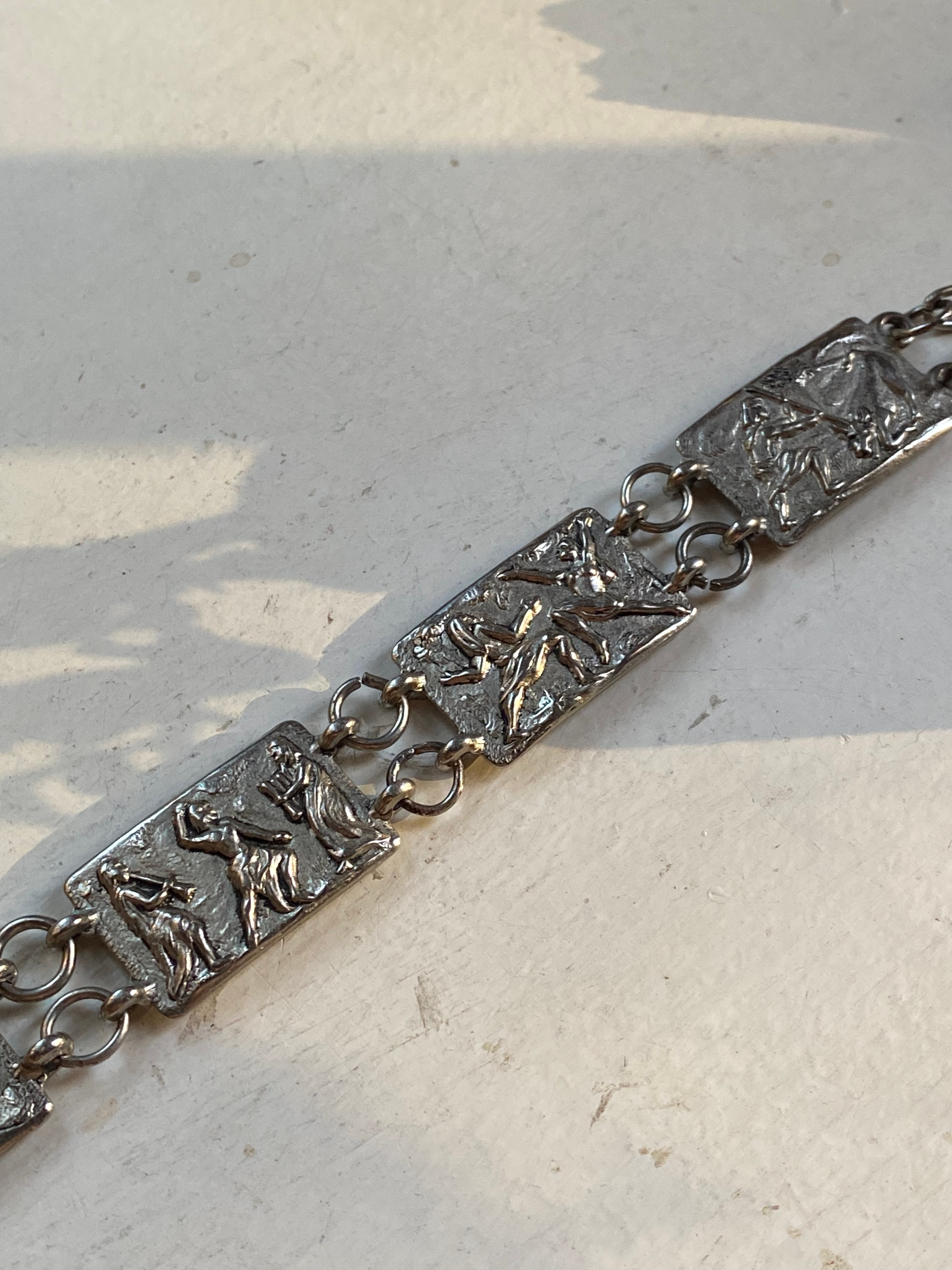 Vintage Scenery Plates Bracelet image 5
