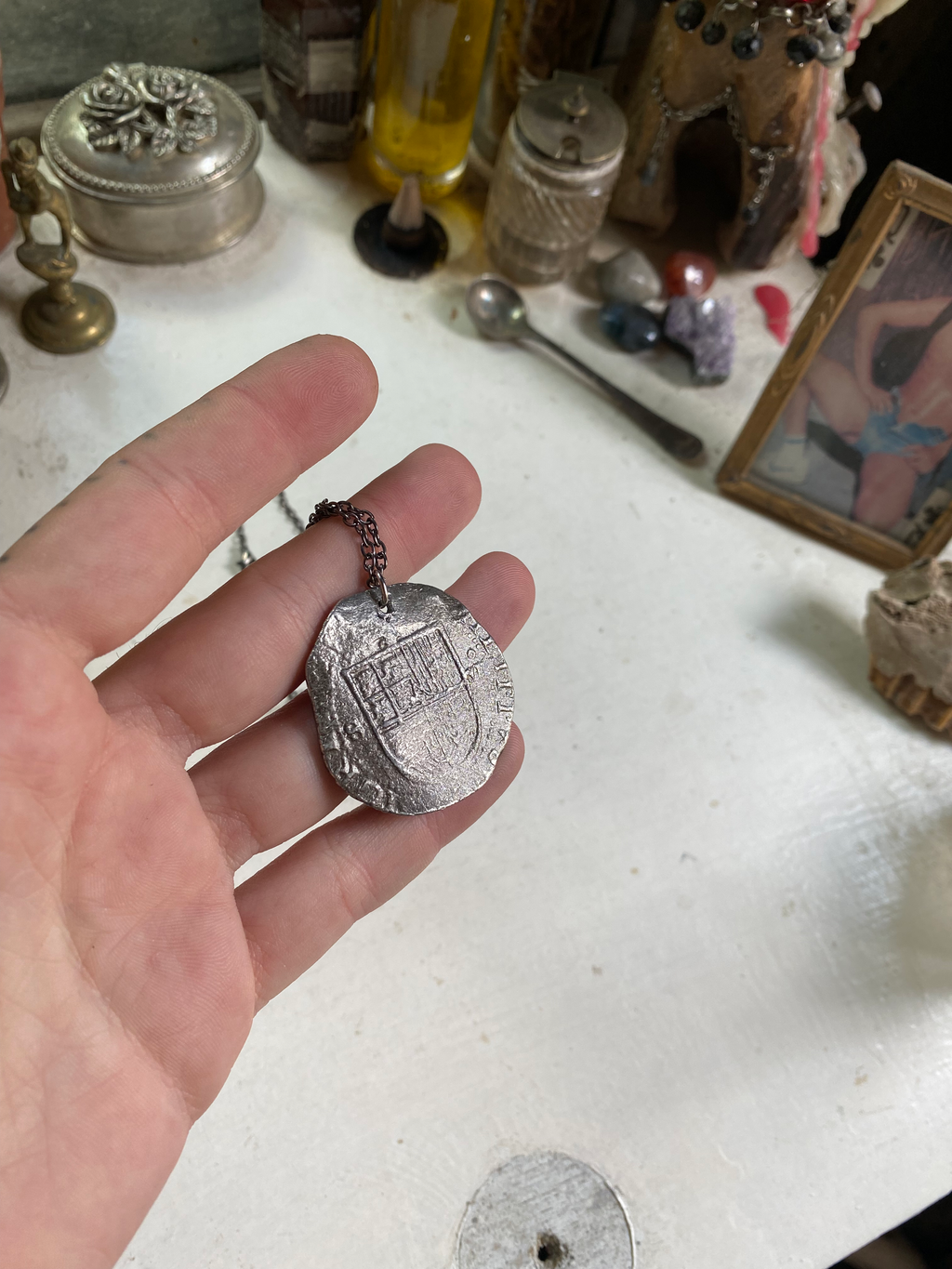 Shipwreck Replica Coin Necklace image 1