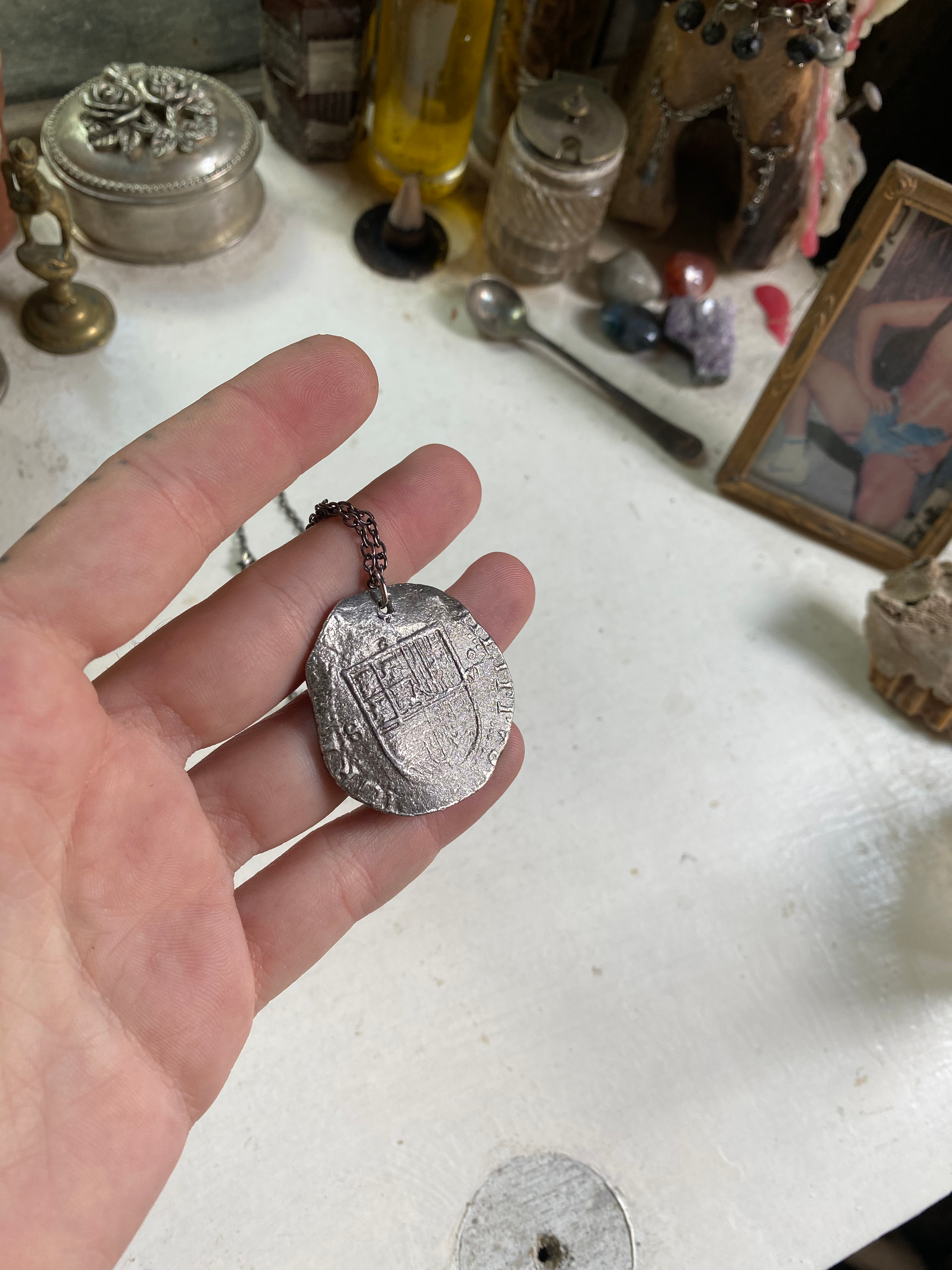 Shipwreck Replica Coin Necklace image 1