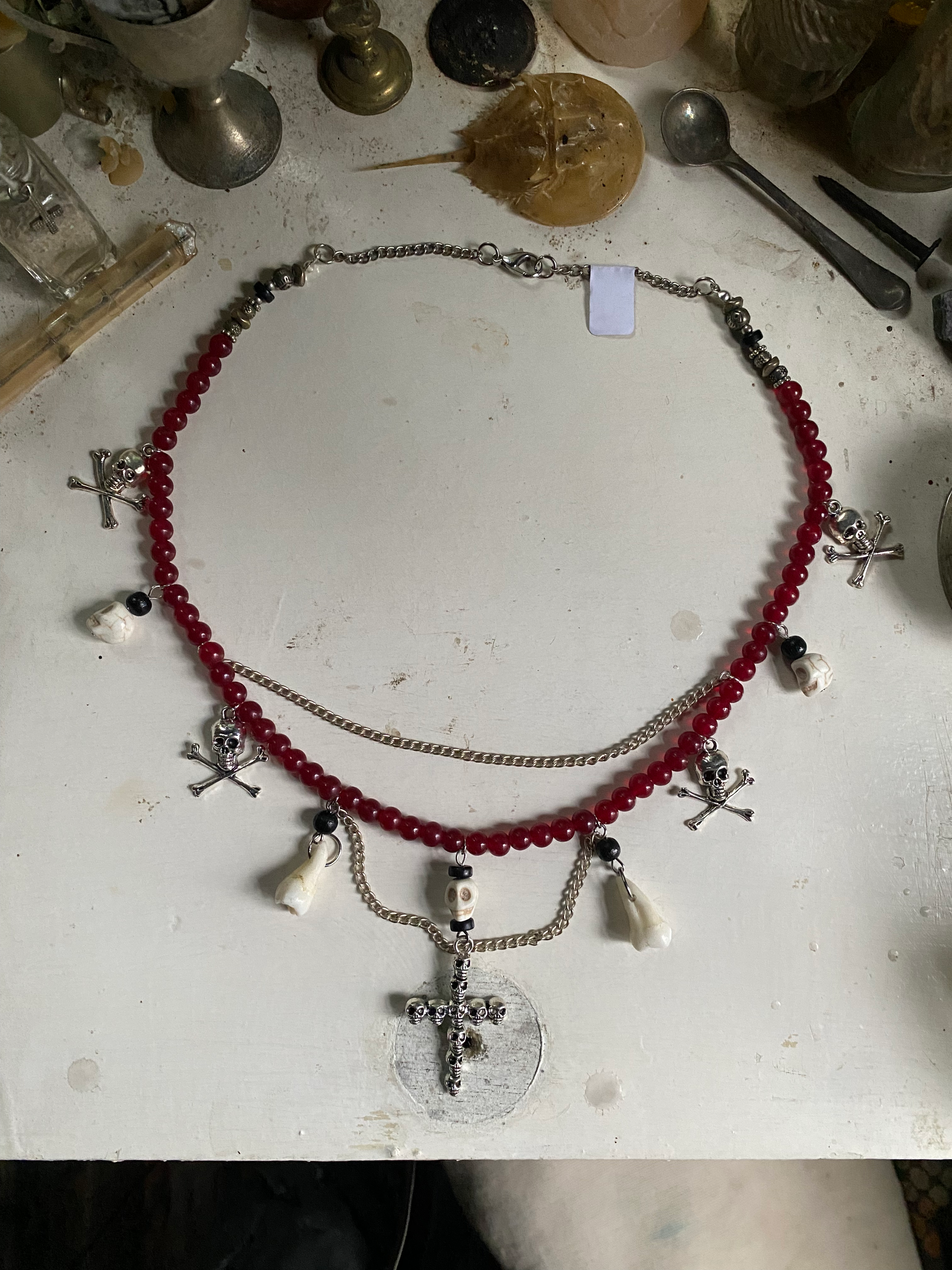 Human Wisdom Teeth Necklace image 5