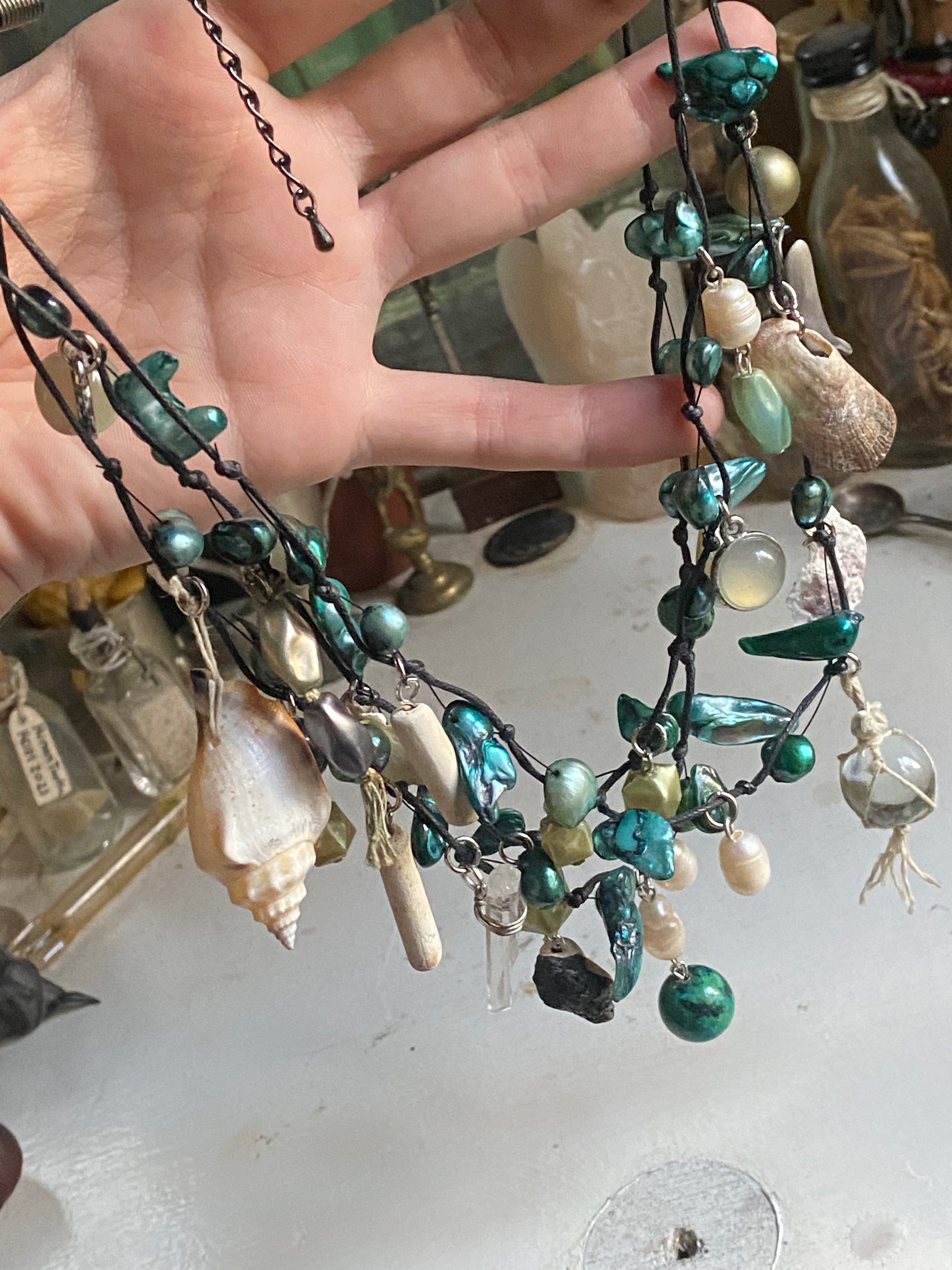 Stacked Mermaid Necklace  image 6