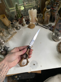 Hip Bone Symmetrical Blade Dagger image 0