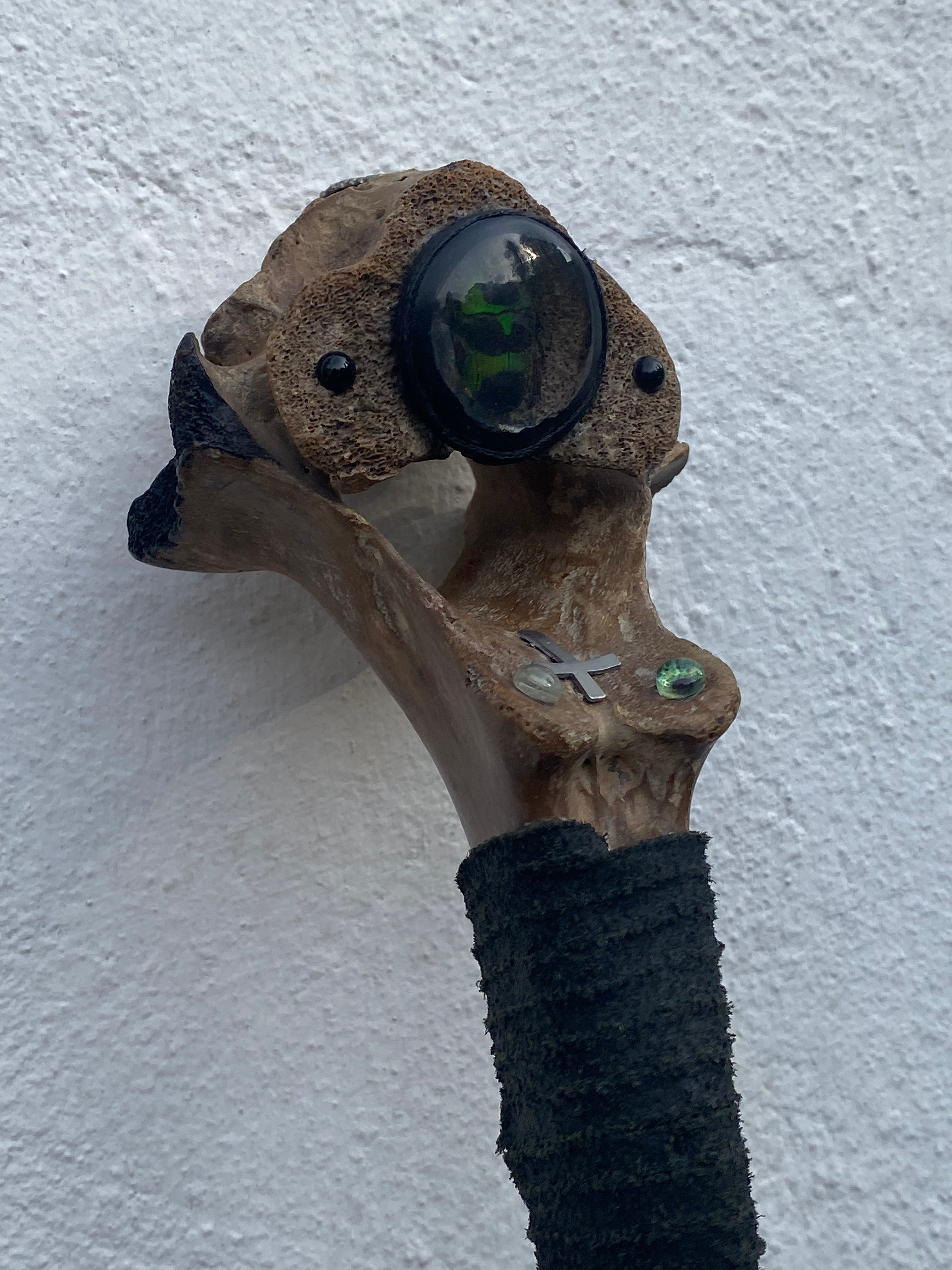 Vertebrae Bone Sword with a Beetle image 3