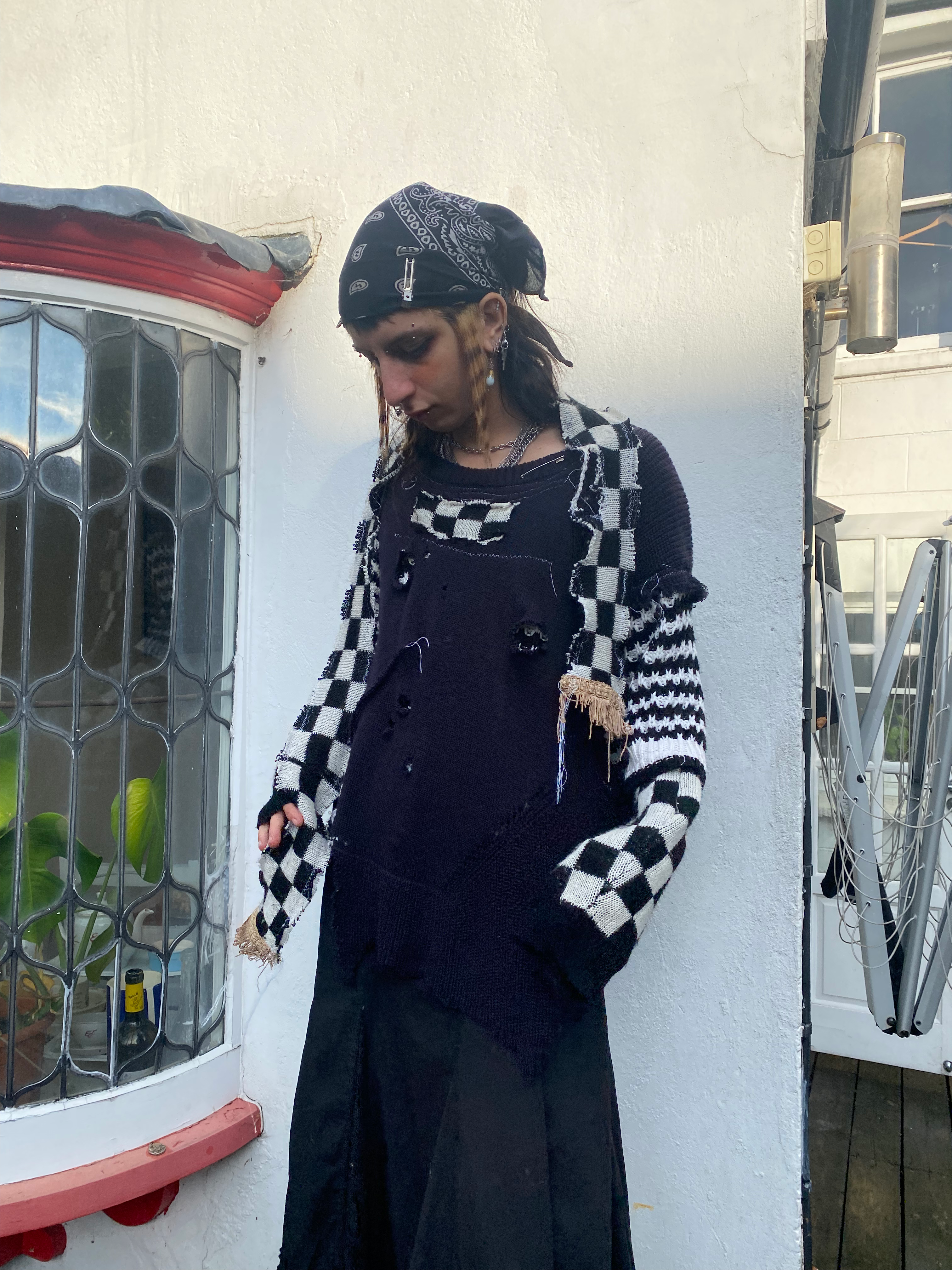 Black and White Jumper image 2